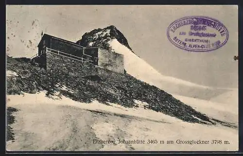 AK Erzherzog Johannhütte am Grossglockner