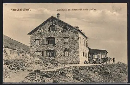 AK Kitzbühel /Tirol, Gipfelhaus am Kitzbüheler Horn