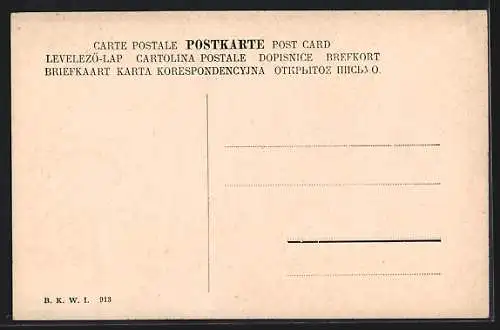 AK Semmering, Ortspartie mit Landstrasse