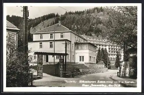 AK Semmering, Haus Semmering des ÖGB