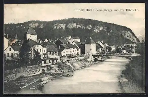 AK Feldkirch, Ausblick von der Illbrücke