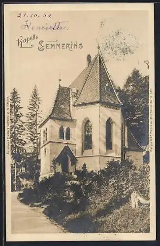 AK Semmering, Kapelle Semmering