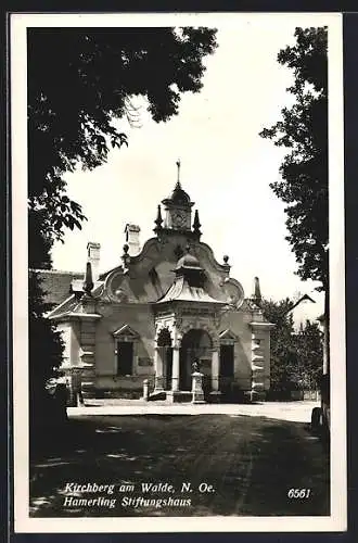 AK Kirchberg am Walde, Hamerling Stiftungshaus