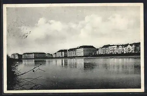 AK Uzhorod, Stadtansicht mit Flusspartie