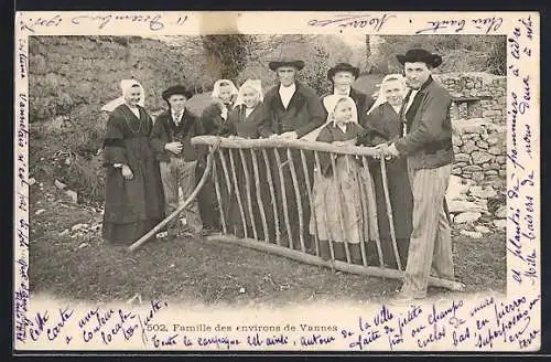 AK Famille des environs de Vannes