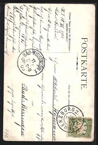 AK Würzburg, Der Bismarckturm