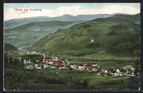 AK Wartberg /Mürztal, Teilansicht mit Kirche