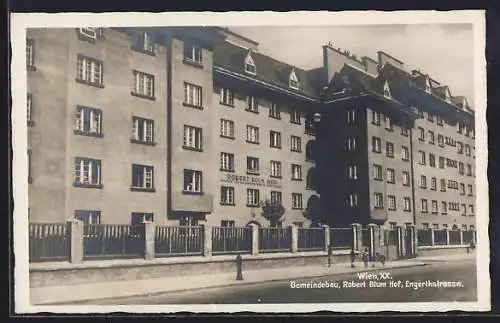 AK Wien, Gemeindebau Robert Blum-Hof, Engerthstrasse