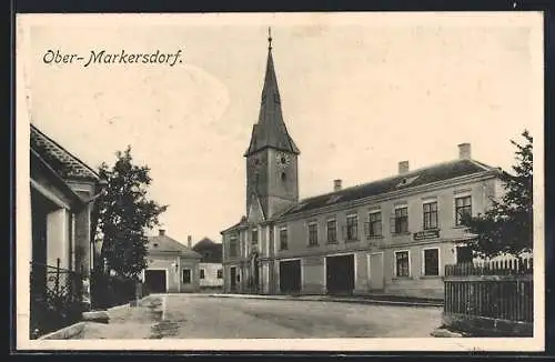 AK Ober-Markersdorf, An der Kirche