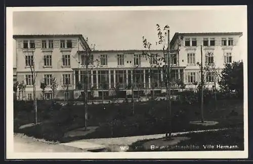 AK Wien, Baumgartnerhöhe mit Villa Hermann