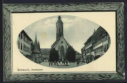 AK Einbeck, Blick auf den Marktplatz