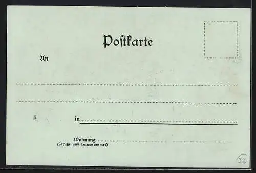 Mondschein-Lithographie Nürnberg, Henkersteg, Lorenzkirche und Bratwurstglöcklein