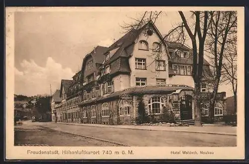 AK Freudenstadt, Neubau Hotel Waldeck