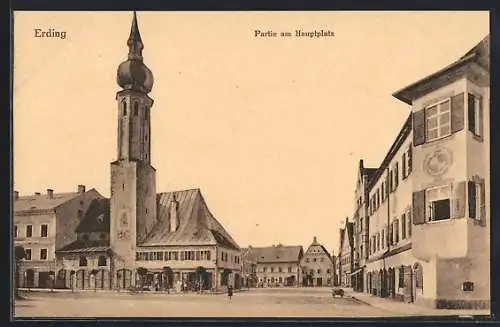 AK Erding, Partie am Hauptplatz