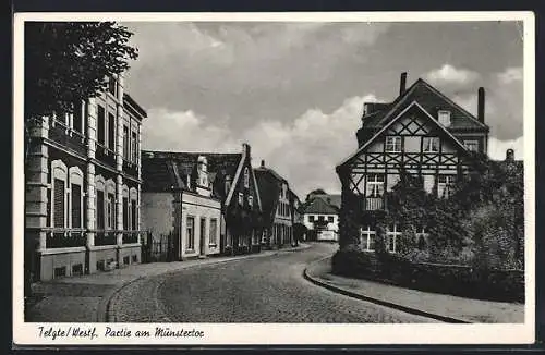 AK Telgte i. Westf., Partie am Münstertor