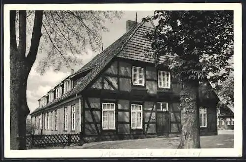 AK Rendsburg, Blick auf Jugendherberge Rotenhof