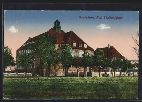 AK Rendsburg, Königliche Tiefbauschule