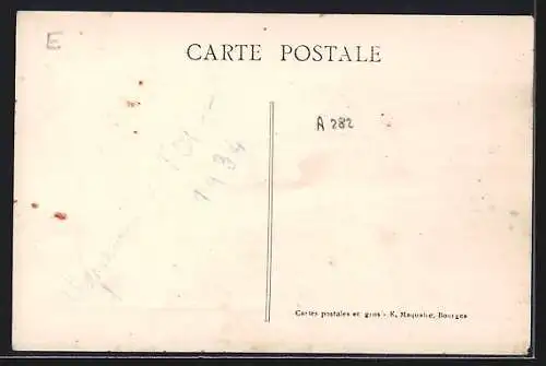 AK Grossouvre, Grande Rue et Église