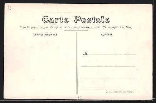 AK Marcais, La Poste et route de Morlac