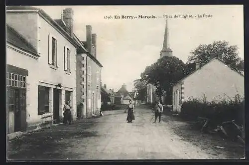 AK Marcais, Place de l`Église, La Poste