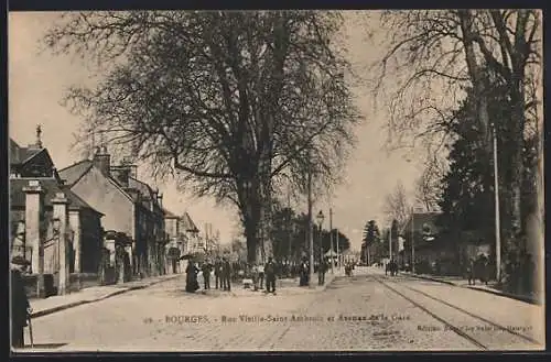 AK Bourges, Rue Vieille-Saint-Ambroix et Avenue de la Gare