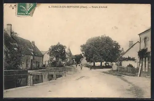 AK Farges-en-Septaine, Route d`Avord