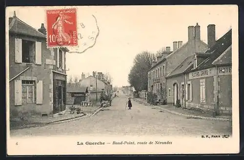 AK La Guerche, Rond-Point, route de Nérondes