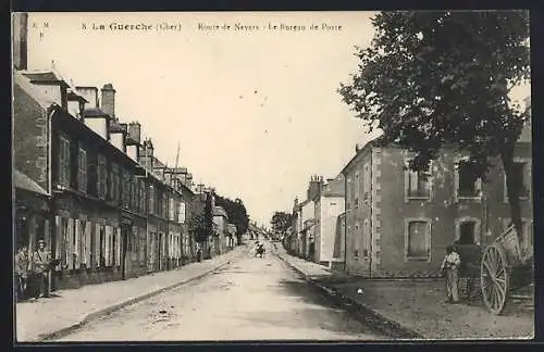 AK La Guerche, Route de Nevers, Le Bureau de Poste