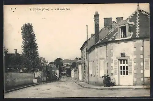 AK Bengy-sur-Craon, La Grande Rue