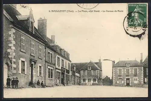 AK Boulleret, La Place côté Nord, Le Bureau de Poste