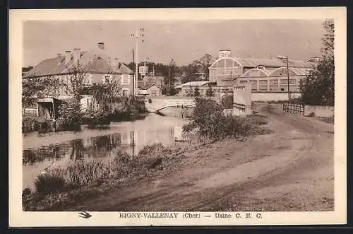 AK Bigny-Vallenay, Usine C.E.C. et vue sur la rivière