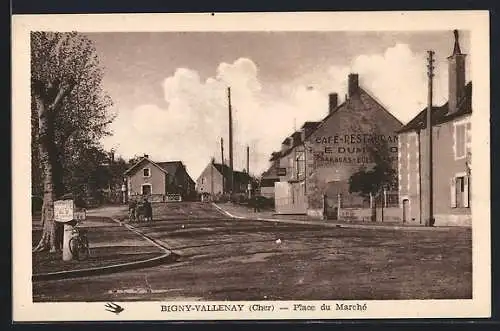 AK Bigny-Vallenay, Place du Marché