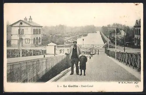 AK Le Guétin, Pont-Canal et ses environs