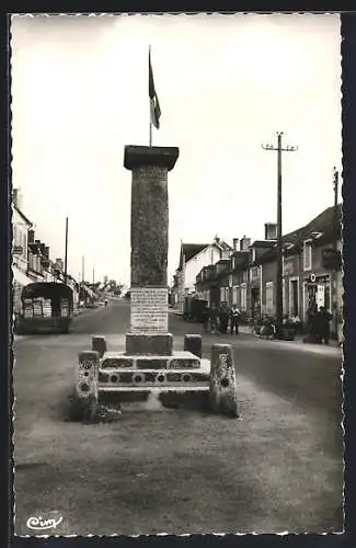 AK Bruère-Allichamps, La Colonne du Centre de la France