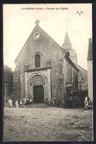 AK Givardon, Facade de l`Église