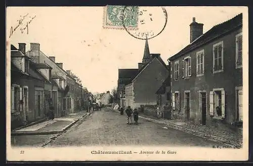 AK Châteaumeillant, Avenue de la Gare