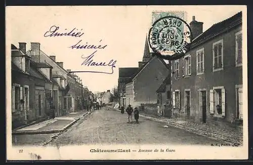 AK Châteaumeillant, Avenue de la Gare