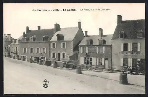 AK Cuffy, Le Guétin, La Place vue de la Chaussée