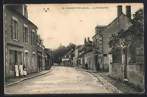 AK Charenton, La Grande Rue