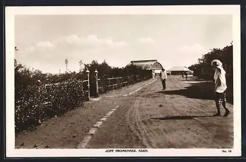 AK Aden, Jopp Promenade, Strassenpartie