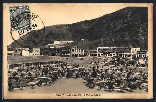 AK Aden, The Gardens in the Crescent