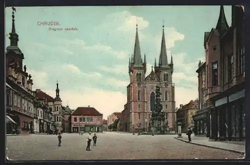 AK Schumberg / Chrudim, Riegrovo namesti