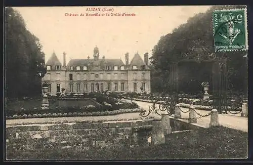 AK Alizay, Château de Rouville et la Grille d`entrée