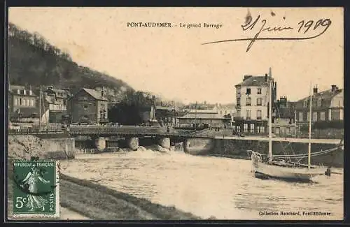 AK Pont-Audemer, Le grand Barrage