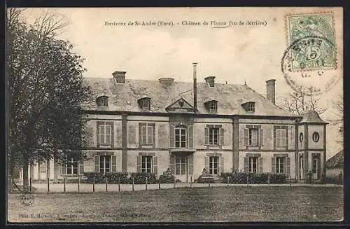 AK Saint-André, Château de Pinson, vue de derrière