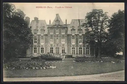 AK Ménilles, Facade du Château