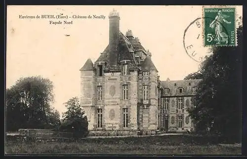 AK Bueil, Château de Neuilly, Facade Nord