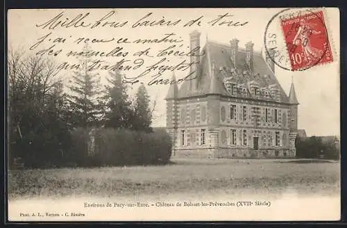 AK Pacy-sur-Eure, Château de Boisset-les-Prévanches, XVIIe Siècle