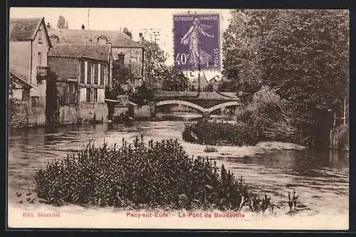 AK Pacy-sur-Eure, Le Pont de Boudreville