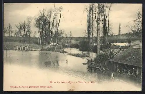 AK La Neuve-Lyre, Vue de la Risle